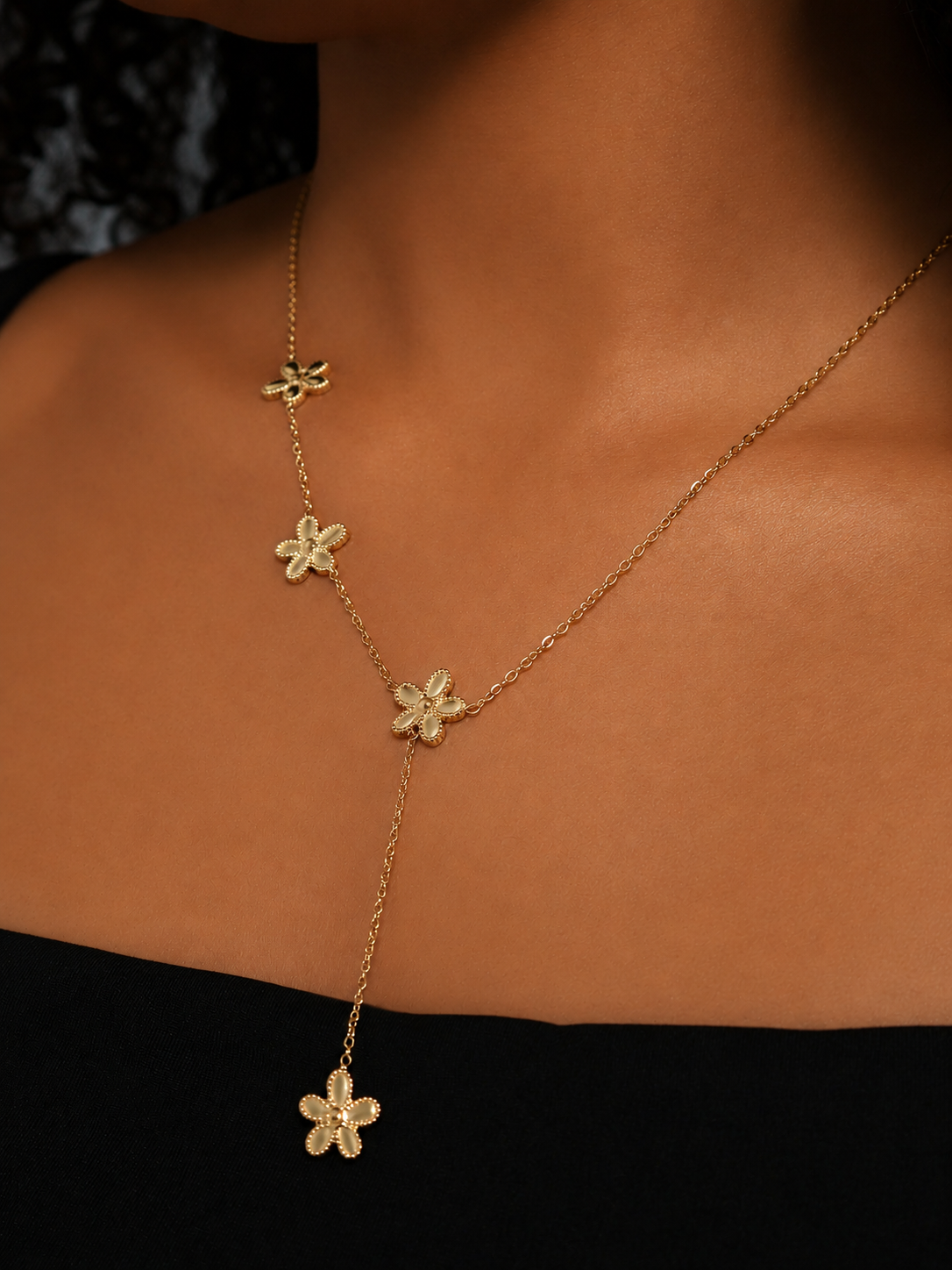 Cassia Gold Necklace