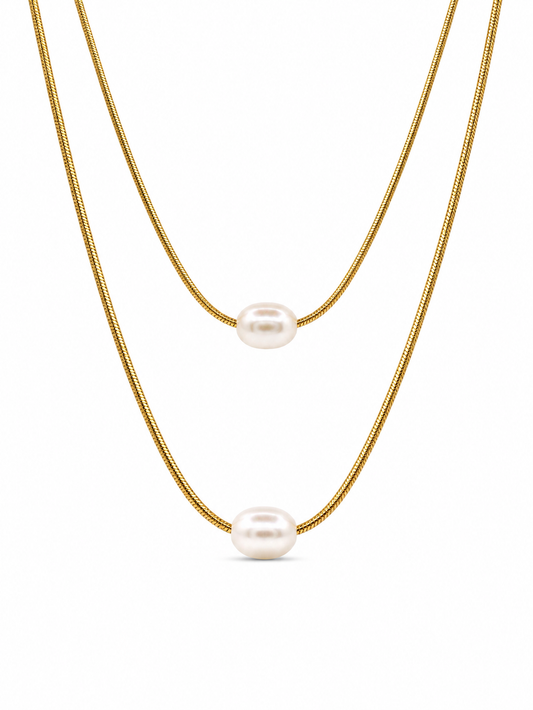 Chiara Double Layered Necklace