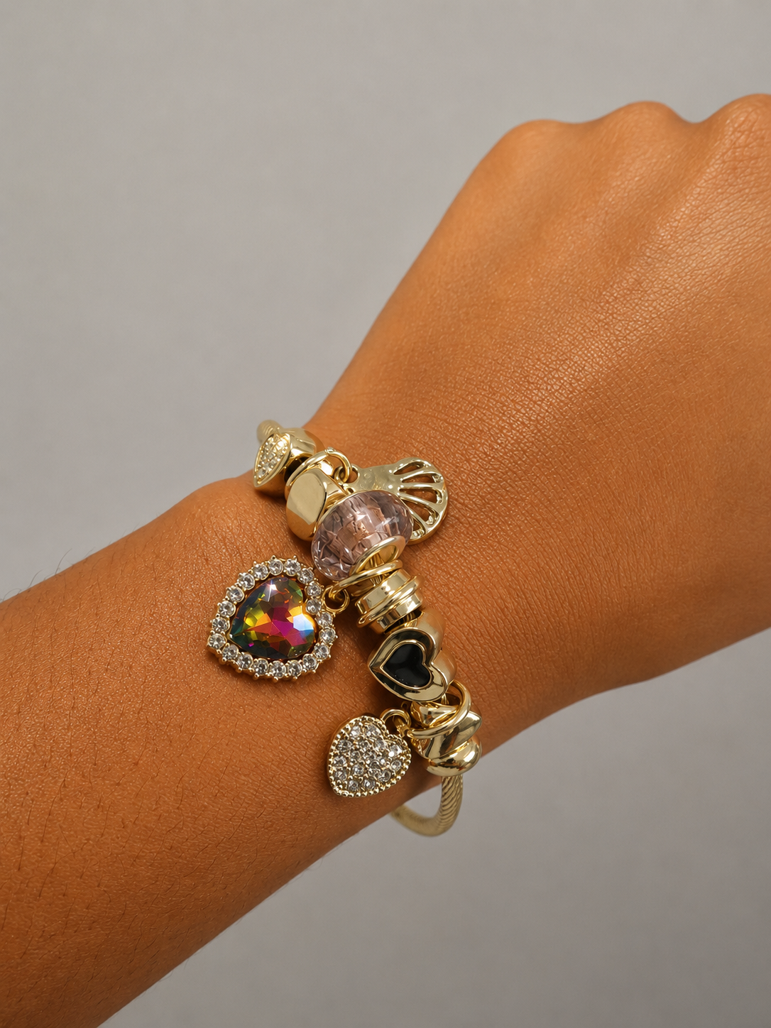 Kata Charm Bracelet Gray