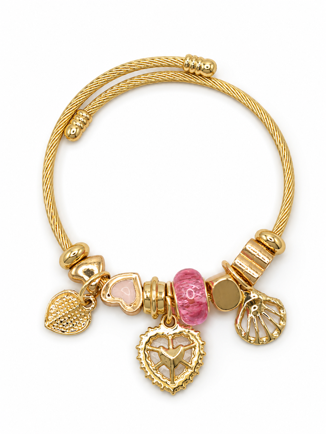 Kata Charm Bracelet Pink