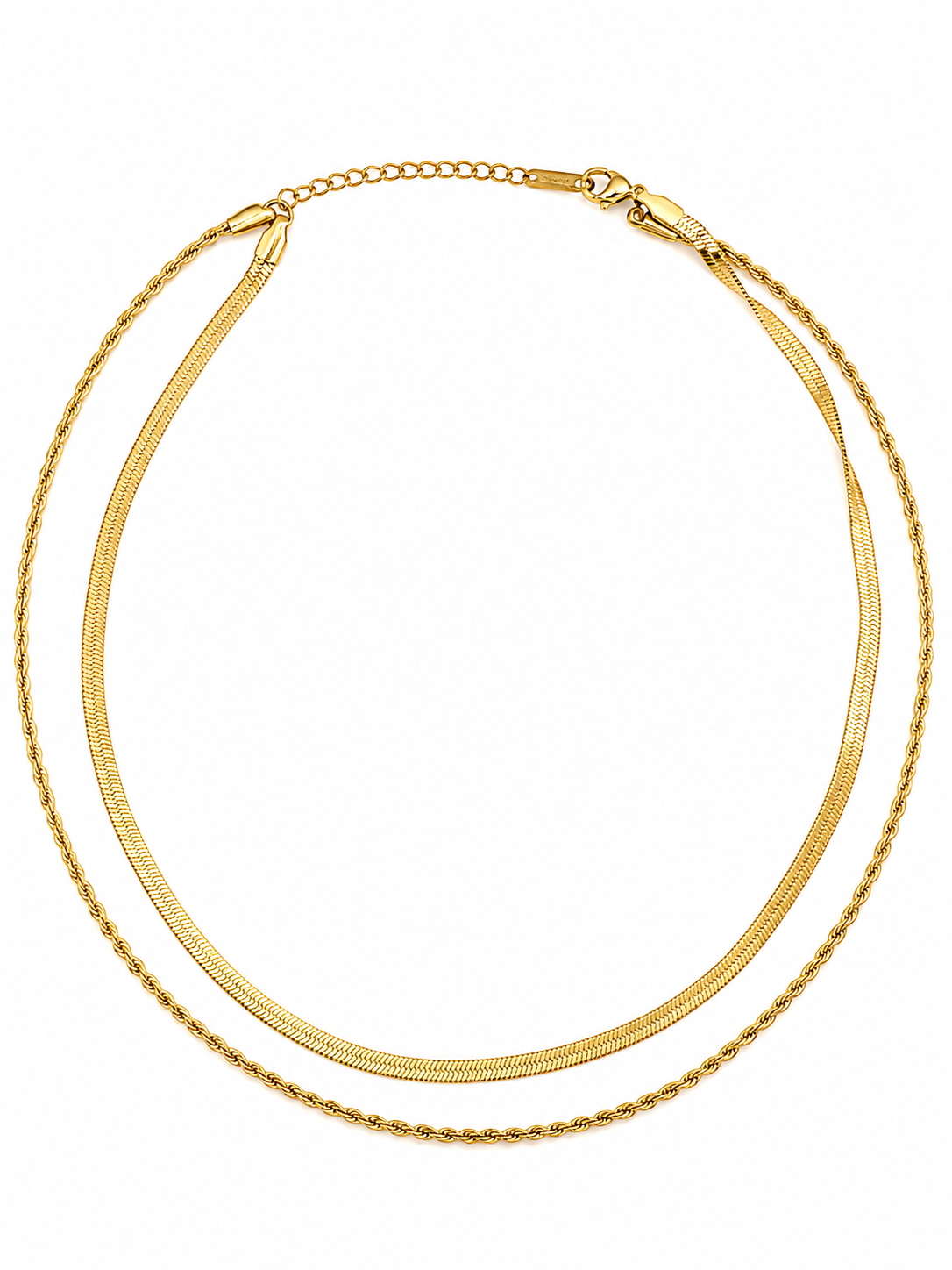 Mariah Double Layered Necklace