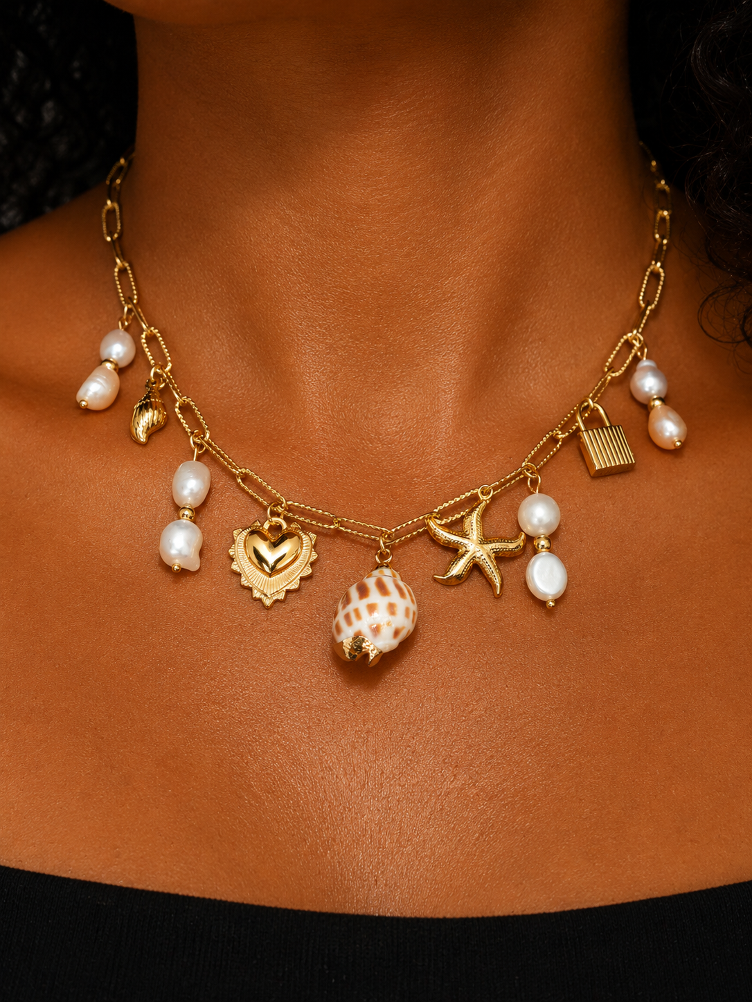 Talia Charm Necklace